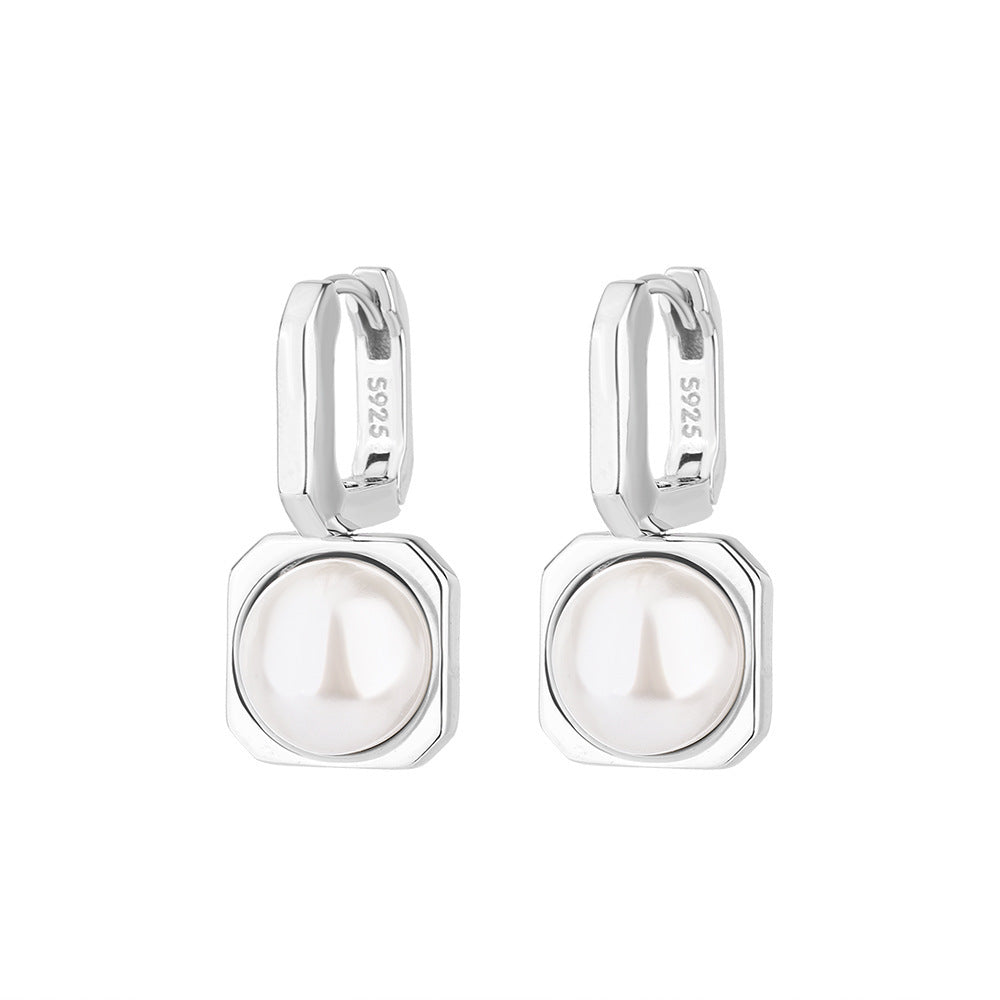 Heavy Industry Unique Design Pearl Earrings For Women